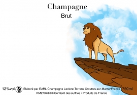 Champagne LECLERE-TORRENS - A. Lion