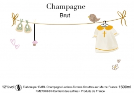 Champagne LECLERE-TORRENS - B.Petits chaussons