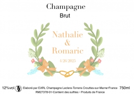 Champagne LECLERE-TORRENS - M. Couronne