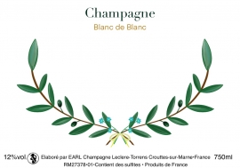 Champagne LECLERE-TORRENS - M. Olivier